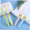 FOMIYES 4pcs Duck Tooth Brush for Boys and Girls Soft Bristle Toothbrush Boys and Girls Cartoon Tooth Safe for Toddlers view 3