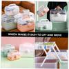 FOMIYES Family Storage Household Medicine Case Desktop Storage Case Safety Knob First Aid Kit for Ages view 4