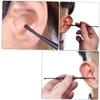 FOMIYES Ear Wax Scoop Set Practical Cleaning Tools with Polished Non-Skid Handles Elegant Storage Box for Family Use Safe Ear Wax Removing Tool view 3