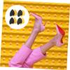 FOMIYES 4 Pairs Anti-Slip Stickers for Soles Non- Metatarsal Cushions Tableware Sucker Rubber Sole Stickers Black Heels Rubber Sole Grips Adhesive Supplies Sports Shoes, 9.5x6.4x0.2cm view 2