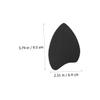 FOMIYES 4 Pairs Anti-Slip Stickers for Soles Non- Metatarsal Cushions Tableware Sucker Rubber Sole Stickers Black Heels Rubber Sole Grips Adhesive Supplies Sports Shoes, 9.5x6.4x0.2cm view 4