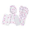 FOMIYES 1 Set Sandal Insole Set Shoe Inserts Foot Cushions for Heels Absorbing Insoles Cushions Anti-wear Insoles for Sandals Shoes Pads Heels Insoles Kit White, 9X6.5CM, L630005907O95W view 1