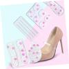 FOMIYES 1 Set Sandal Insole Set Shoe Inserts Foot Cushions for Heels Absorbing Insoles Cushions Anti-wear Insoles for Sandals Shoes Pads Heels Insoles Kit White, 9X6.5CM, L630005907O95W view 2