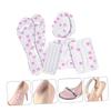 FOMIYES 1 Set Sandal Insole Set Shoe Inserts Foot Cushions for Heels Absorbing Insoles Cushions Anti-wear Insoles for Sandals Shoes Pads Heels Insoles Kit White, 9X6.5CM, L630005907O95W view 4