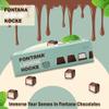 Fontana Happy Birthday Chocolates Gift Box with Cool Mint Filling | Dark Chocolate Delight in Variety Pack Sizes (194g, 49g, 146g, 730g) (49 G, 11 PCS) view 3