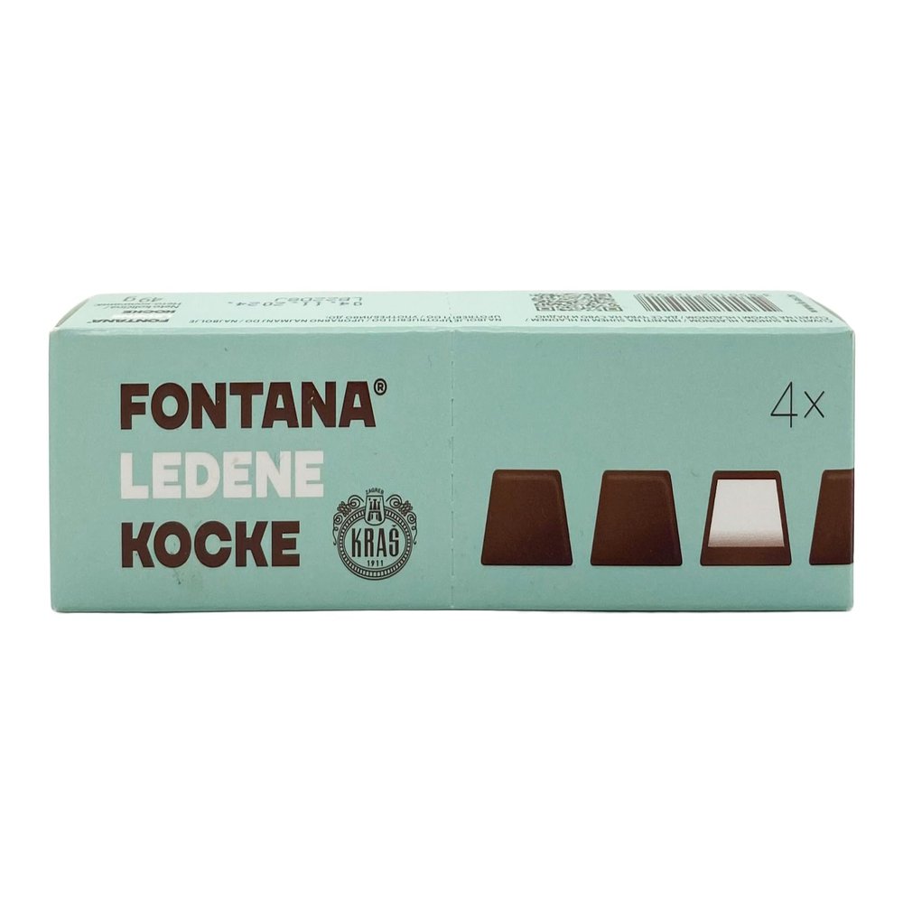 Fontana Happy Birthday Chocolates Gift Box with Cool Mint Filling | Dark Chocolate Delight in Variety Pack Sizes (194g, 49g, 146g, 730g) (49 G, 7 PCS)