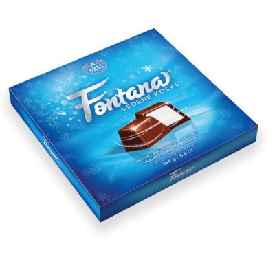 Fontana Happy Birthday Chocolates Gift Box with Cool Mint Filling | Dark Chocolate Delight in Variety Pack Sizes (194g, 49g, 146g, 730g) (730 G, 6 PCS)