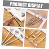 FOMIYES 6pcs Telescopic Tickle Rake Back Scratcher for Men Dad Retractable Scratcher Claw view 2