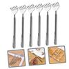 FOMIYES 6pcs Telescopic Tickle Rake Back Scratcher for Men Dad Retractable Scratcher Claw view 4