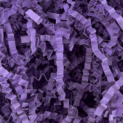 Crinkle Cut Paper Shred Filler, Shredded Paper for Gift Box, Easter Grass for Gift Wrapping & Basket FillingViolet