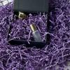Crinkle Cut Paper Shred Filler, Shredded Paper for Gift Box, Easter Grass for Gift Wrapping & Basket FillingViolet view 3