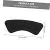 FOMIYES 4pairs Heel Sleeve for Cracked Heels Comfortable Foot Cushion for Sandals Black White view 2