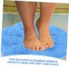 FRCOLOR Foot and Back Scrubber with Cups Shower Exfoliating Mat for Skin Cleaning and Foot Massage Easy to Use view 2