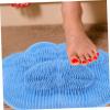 FRCOLOR Foot and Back Scrubber with Cups Shower Exfoliating Mat for Skin Cleaning and Foot Massage Easy to Use view 4