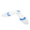 FRCOLOR Silicone Shoe Inserts Breathable Foot Pads for Plantar Relief White Comfortable Arch Support and Heel Cushioning for Daily Use view 1