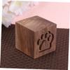 FRCOLOR 1pc Essential Oil Diffuser Aromatherapy Wood Square Cat Claw Design for Refreshing Sleep Meditation and Home Use Portable and Noise view 3