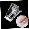 20pcs Plastic Nail Form Clips for Stable Extensions view 3
