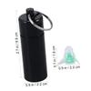 FOMIYES Noise Reduction Earplugs Comfortable Music Filter Ear Plugs for Sleeping Snoring Study and Work Black Bottle Green view 4