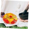 TOYANDONA Wooden Fish Mat for Singing Bowl Gradient Buddha Pad Nepalese Buddhist Cushion view 3