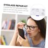 FOMIYES Easy Eyeglass Repair Kit Screwdriver Screws and Nose Pads for Professionals and Beginners view 3