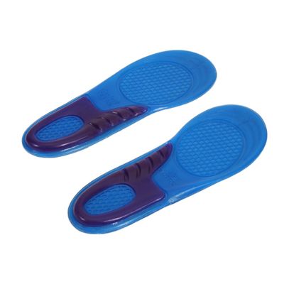 FOMIYES Men's Insoles Shock Absorbing Thin Shoe Inserts Foot Insoles for Sneakers Heel Cushion Absorbent Silicone Inserts s