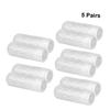 FOMIYES 5 Pairs Protector Toe Sleeve for Corns Sleeve for Toe Cover Protector Toe Protector, 5.2x1.75cm, Transparent view 2