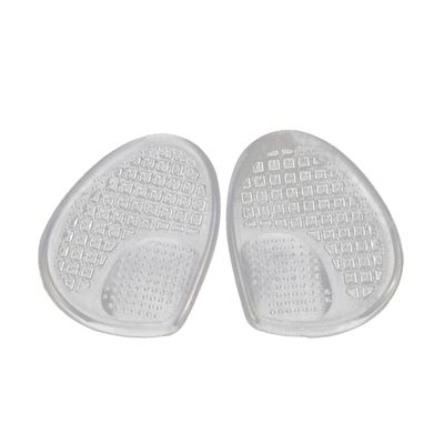 FOMIYES High Heel Gel Cushions Transparent Forefoot Pads for Women Comfortable Massaging Insoles for Reducing Foot Pain and Pressure Heels Non-Slip Adhesive Design