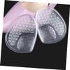 FOMIYES High Heel Gel Cushions Transparent Forefoot Pads for Women Comfortable Massaging Insoles for Reducing Foot Pain and Pressure Heels Non-Slip Adhesive Design view 2