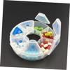FOMIYES 3pcs Japanese Medicine Travel Case Storage Container Travel Cases Container Small Plastic Medicine Medicine Storage Case Tablet Storage Elder, 9X9X2.5CM view 2