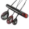 KAKAYE Jasper Yoni Eggs Massage Wand Box Set Natural Stone Egg Crystal Ball Kegel Exercise Tool(30x20mm) view 2