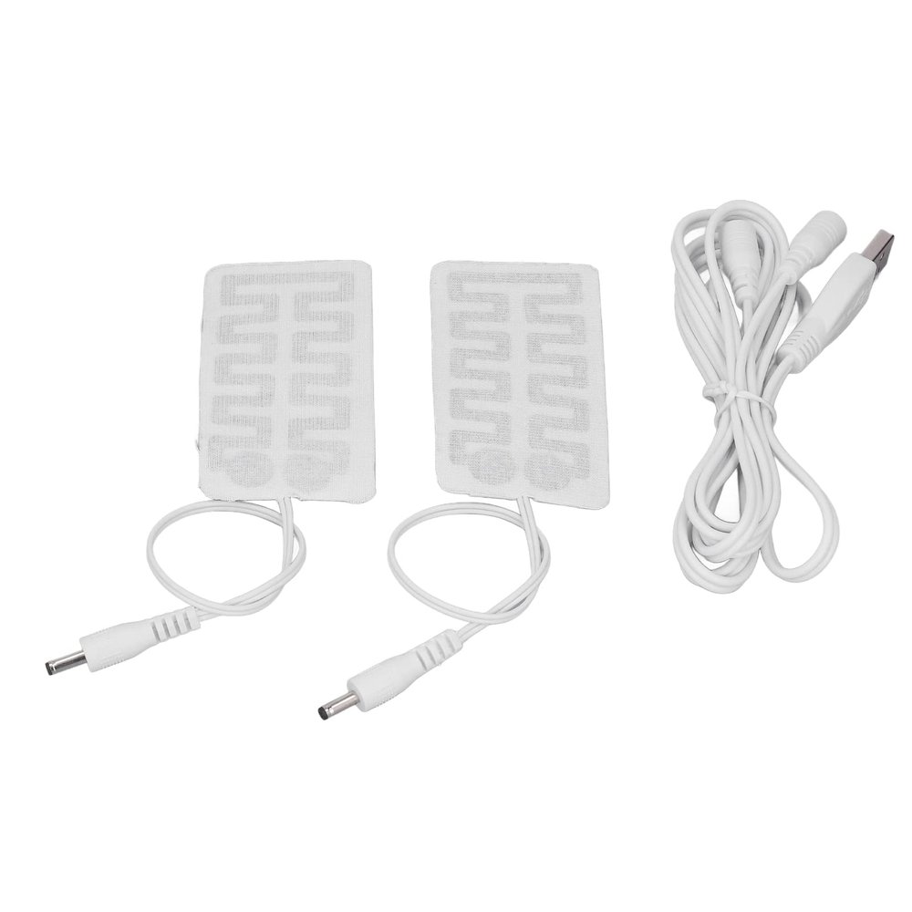 Qcwwy Portable USB Heating Film Safe Electric Heating Pad for Gloves Socks Shoes, Winter Cold Weather Warming Hands - Carbon Fibre Material
