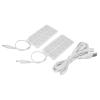 Qcwwy Portable USB Heating Film Safe Electric Heating Pad for Gloves Socks Shoes, Winter Cold Weather Warming Hands - Carbon Fibre Material view 2