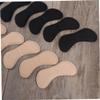 FOMIYES 6pairs Self-Adhesive Back Heel Cushions for Women Anti-Slip Sponge Pads Black Apricot for High Heels and Preventing Blisters for Comfortable All-Day Wear view 4