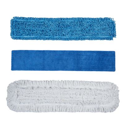 36" Microfiber Mop Pads 3 Types of Commercial Dust Mop Head Replacement Use for Multi-Surface Floors