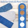 36" Microfiber Mop Pads 3 Types of Commercial Dust Mop Head Replacement Use for Multi-Surface Floors view 2