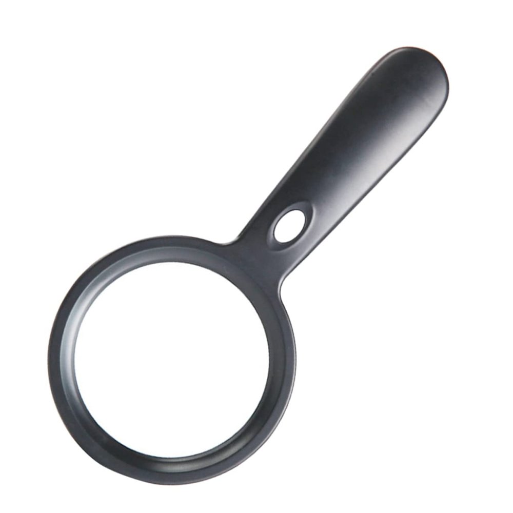 FOMIYES Led Magnifying Glass Loupe Light Handheld Large Magnifier for Seniors Reading Jewelry Repair Tool Non-Slip Grip