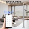 2025 New Smart Bluetooth Luxury Large Height Scent Diffuser for Wholse House,Scent Air Machine for Home,Super Quite,APP Control,Floor-Standing Hotel Diffuser for Large Room-Silver view 4