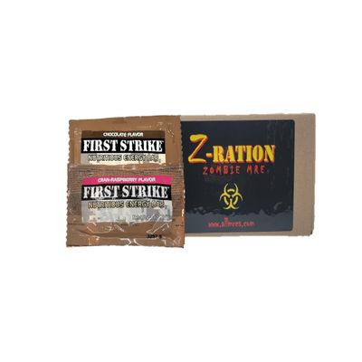 First Strik Bars Variety Pack 6 Bars (3 Cran-Raspberry 3 Chocolate)