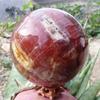 2.3-2.4kgs Big Natural Wood Sphere Stone Ball Rock Quartz Crystal Gift Wooden Base Reiki Home Decor Spiritual Balancing OLMHCCFFK view 3