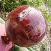 2.3-2.4kgs Big Natural Wood Sphere Stone Ball Rock Quartz Crystal Gift Wooden Base Reiki Home Decor Spiritual Balancing OLMHCCFFK view 4