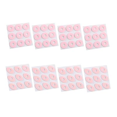 FOMIYES 72pcs Heel Cushions Medical Grade Latex Strong Absorption Compression Resistance Comfortable for High Heels Ankle Support
