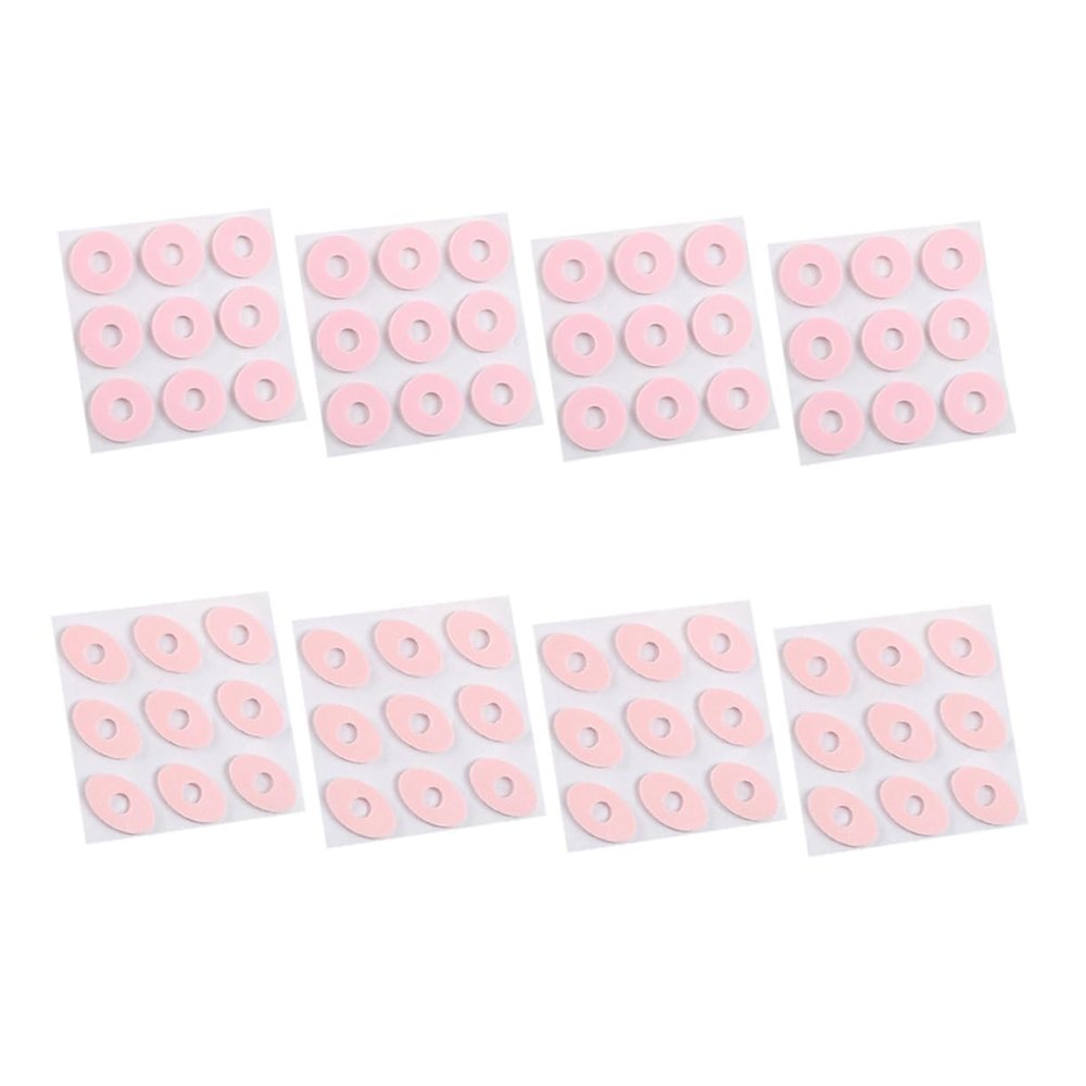 FOMIYES 72pcs Heel Cushions Medical Grade Latex Strong Absorption Compression Resistance Comfortable for High Heels Ankle Support