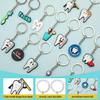 LBSXQGS 56Pcs Tooth Shape Keychain, Dental Assistant Gifts Tooth Keychain Dental, Dental Gift for Dental Students Office Staffs Dental Assistants 14 Styles view 3