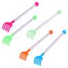 FOMIYES 5pcs Back Scratcher for and Back Retractable Foot Scratcher Itch-Relief Tool for Home Random Color view 1