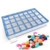 FOMIYES Pill Box Organizers Daily Pill Organizer Portable Medicine Storage Airtight Sealed Container Long Use Box Random Style view 3