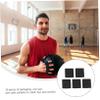 FOMIYES 20pcs Elastic Finger Sleeves for Sports Thumb Protectors for Fishing Volleyball and More Breathable Compression Support for Knuckle Black view 2