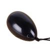 KAKAYE Drill 30 * 20 MM Yoni Egg Natural Stone Healing Jade Crystal Egg Mineral Ball Kegel Massage P(Obsidian 30x20mm) view 1