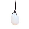KAKAYE Drill 30 * 20 MM Yoni Egg Natural Stone Healing Jade Crystal Egg Mineral Ball Kegel Massage P(Obsidian 30x20mm) view 4
