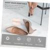 FOMIYES 4pairs Heel Protector Pads Comfortable Heel Inserts for Long Standing Relief Black view 4