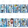 Mukity 24Pcs Argentina Messi Party Gift Bags - Candy Bags, Tote Bags,Miami Messi Party Supplies Gift Bags for Kids - Paper Favor Packs for Adults Birthday Party Decor - 8 Patterns view 1